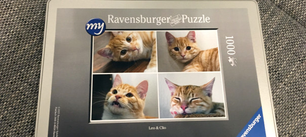 Unser Ravensburger Puzzle mit Leo und Clio