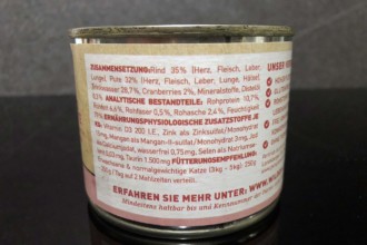 Was bedeutet Rohasche im Katzenfutter